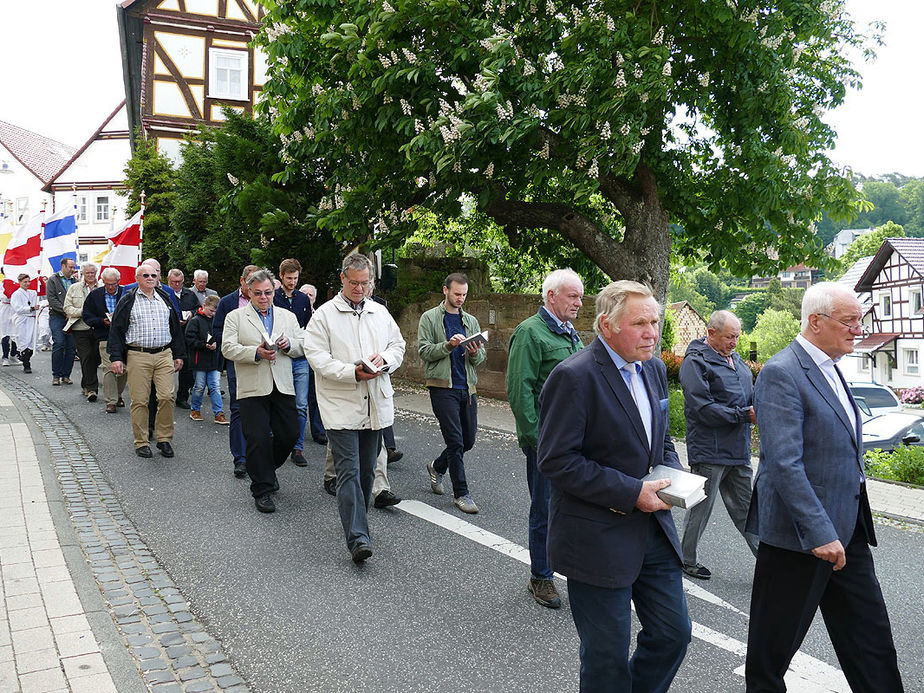 Bittprozession an Christi Himmelfahrt (Foto: Karl-Franz Thiede)